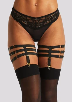 Adjustable Leg Harness - Black