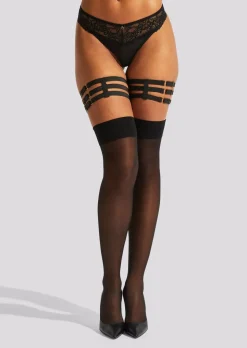 Adjustable Leg Harness - Black