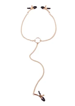 Adjustable Nipple & Clit Clamp Chain