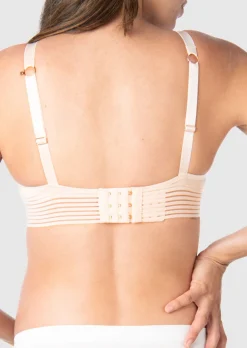 Ambition T-Shirt Nursing Bra - Nude 01
