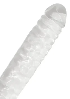 Be Proud 12 Inch Ribbed Double Ended Dildo