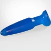 Booty Blue Beginners Butt Plug with Suction Cup Base