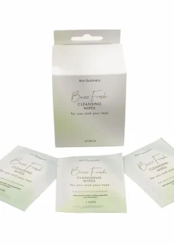 Buzz Fresh Biodegradable Sex Toy Cleaning Wipes - Pack of 10