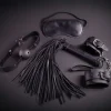 Couples Exploration Faux Leather 4 Piece Bondage Set