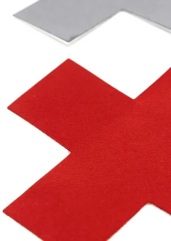 Cross Nipple Covers - Pack of 3