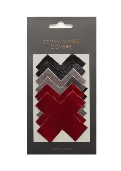 Cross Nipple Covers - Pack of 3