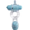 Double Vibrating Super Stretch Couples Cock Ring with Removable Bullet