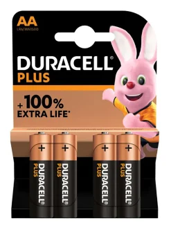 Duracell Plus AA x 4