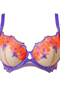 Dusk Till Dawn Non Padded Balcony Bra - Purple