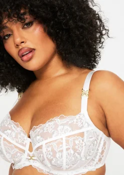 Endless Attraction Non Padded Fuller Bust Balcony Bra - Ivory