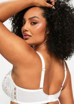 Endless Attraction Non Padded Fuller Bust Balcony Bra - Ivory
