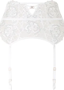 Endless Attraction Waspie Suspender - Ivory