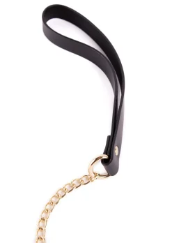 Fetish Luxe PU Studded Bondage Collar & Lead