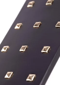Fetish Luxe PU Studded Bondage Paddle