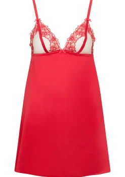 Floral Affair Chemise - Red