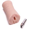 Hard Drive Ribbed Pocket Vagina Vibrating Male Masturbator