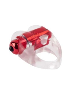 Heart Shaped Cock Ring with Removable Vibrating Bullet