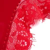 High Gloss PU & Lace Bondage Eyemask