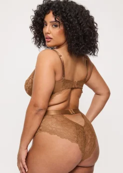 Hold Me Tight Lace Lingerie Body - Nude 03