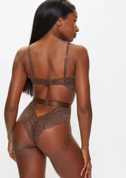 Hold Me Tight Lace Lingerie Body - Nude 04