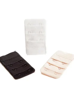 Hook & Eye Bra Extenders - Pack of 3