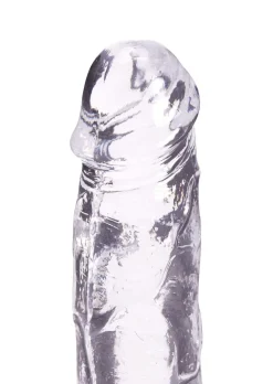 6 Inch Realistic Jelly Dildo with Suction Cup Base