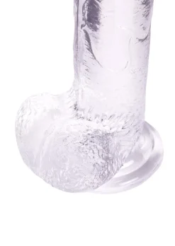 6 Inch Realistic Jelly Dildo with Suction Cup Base