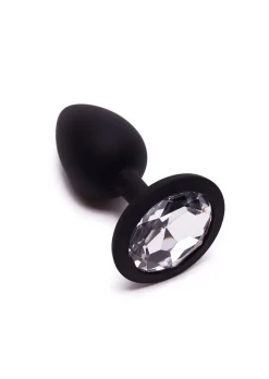 Jewelled Petite Silicone Butt Plug