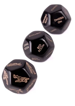 Kama Sutra Dice Sexy Game - Pack of 3