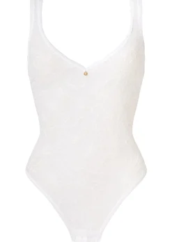 Knickerbox Alice Lace Lingerie Body - White
