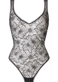 Knickerbox Alice Lace Lingerie Body - Black