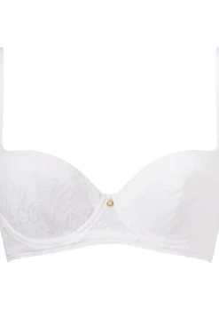 Knickerbox Alice Lace Padded Balcony Bra - White