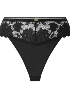 Knickerbox Dolly Lace Thong - Black