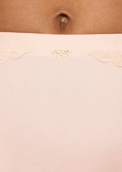 Knickerbox Harper High Waisted Brazilian Knickers - Pale Pink