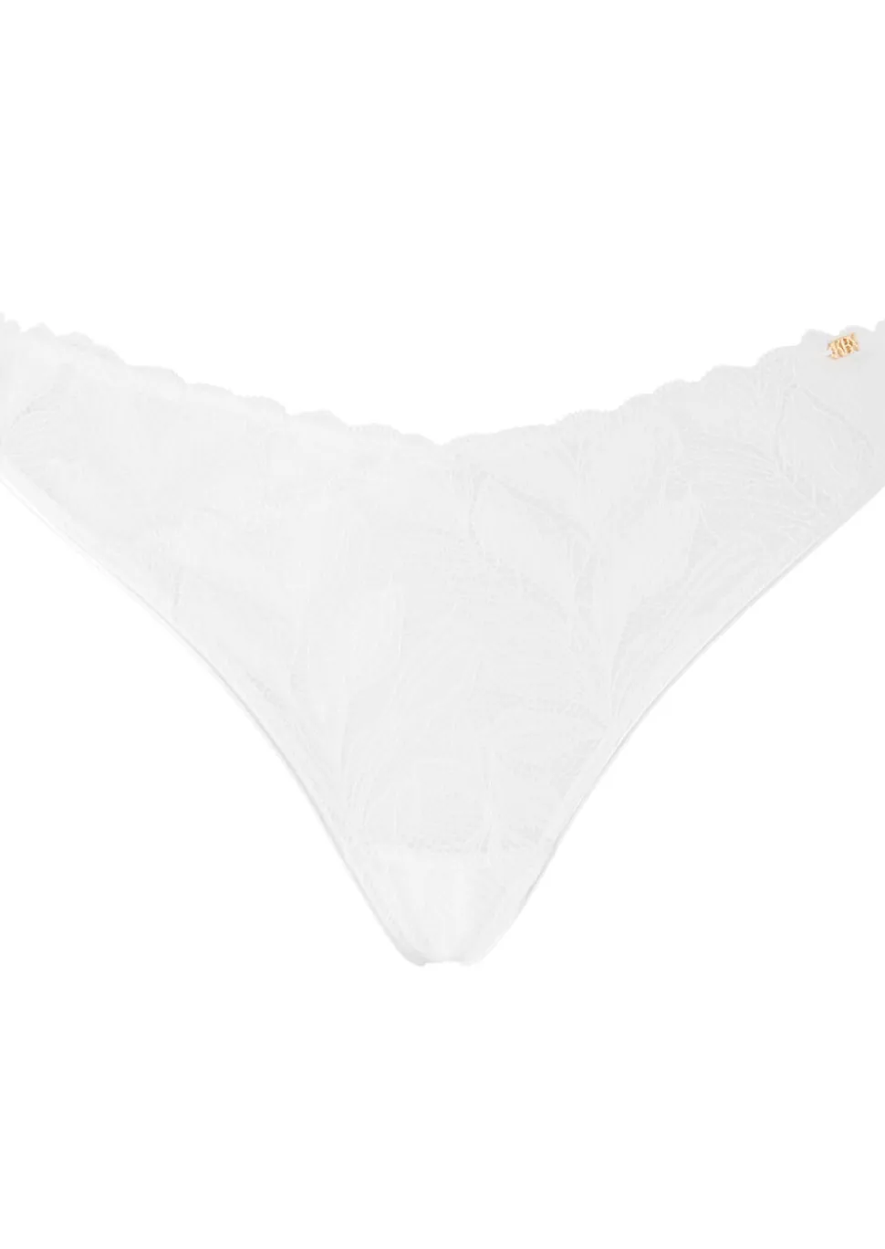 Knickerbox Harper Lace Wrap Thong - White
