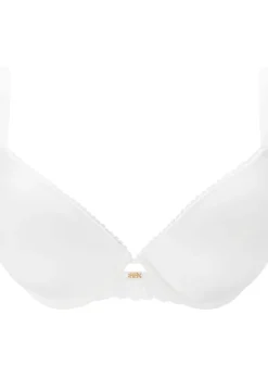Knickerbox Harper Smooth Padded Plunge Bra - White