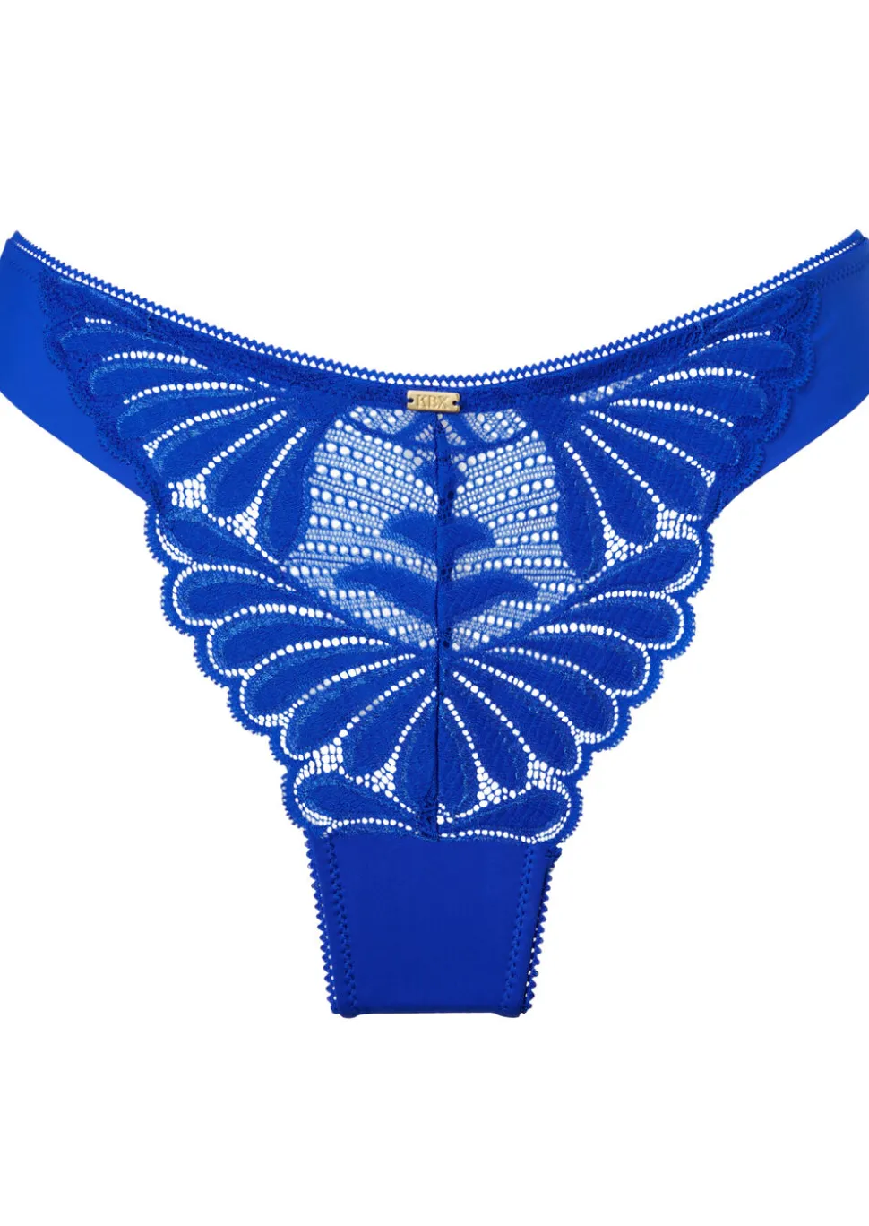 Knickerbox Olivia Lace Thong - Cobalt