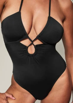 Knickerbox Swim Essentials Multiway Swimsuit - Black