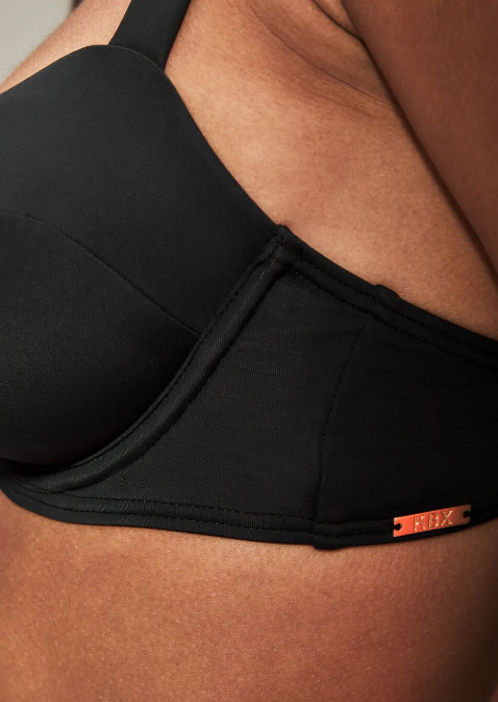 Knickerbox Swim Essentials Wired Bikini Top - Black