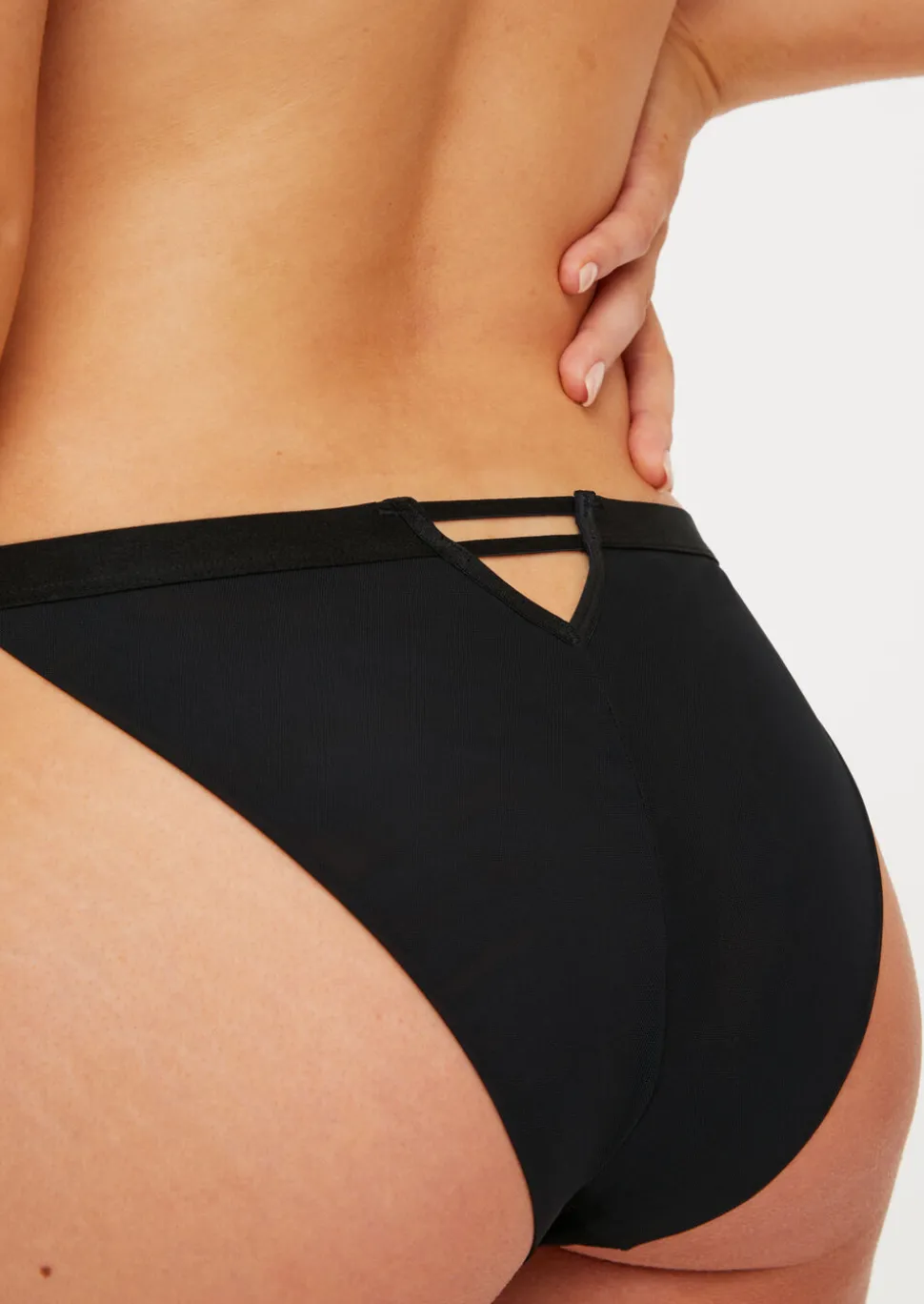 Knickerbox Zadie Brazilian Knickers - Black