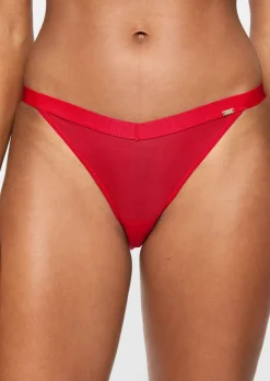 Knickerbox Zadie Brazilian Knickers - Red