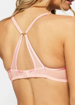 Knickerbox Zadie Non Padded Balcony Bra - Light Pink