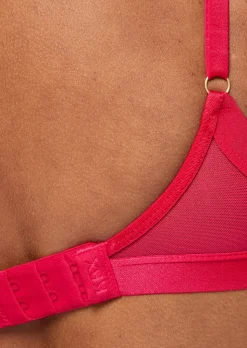 Knickerbox Zadie Non Padded Bralette - Red