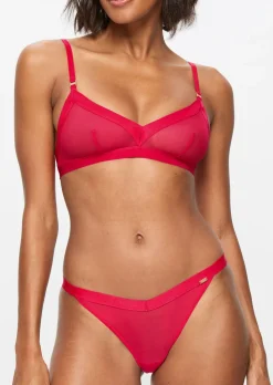 Knickerbox Zadie Non Padded Bralette - Red