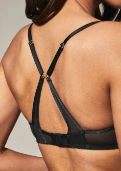 Knickerbox Zadie Non Padded Balcony Bra - Black