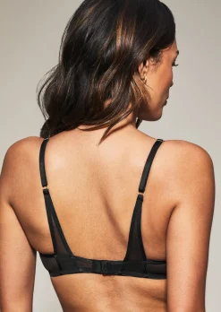 Knickerbox Zadie Non Padded Balcony Bra - Black