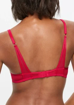 Knickerbox Zadie Non Padded Balcony Bra - Red