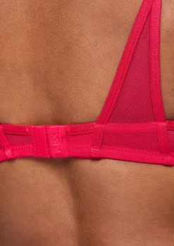 Knickerbox Zadie Non Padded Plunge Bra - Red