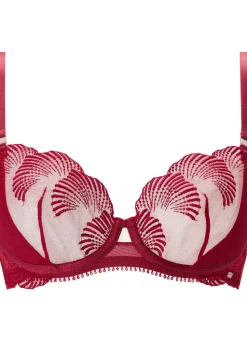 Lana Non Pad Balcony Bra - Bright Red