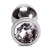 Medium Jewelled Metal Butt Plug